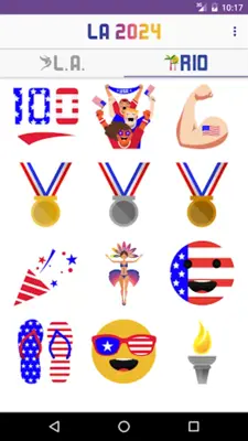 LA 2024 Emojis android App screenshot 0